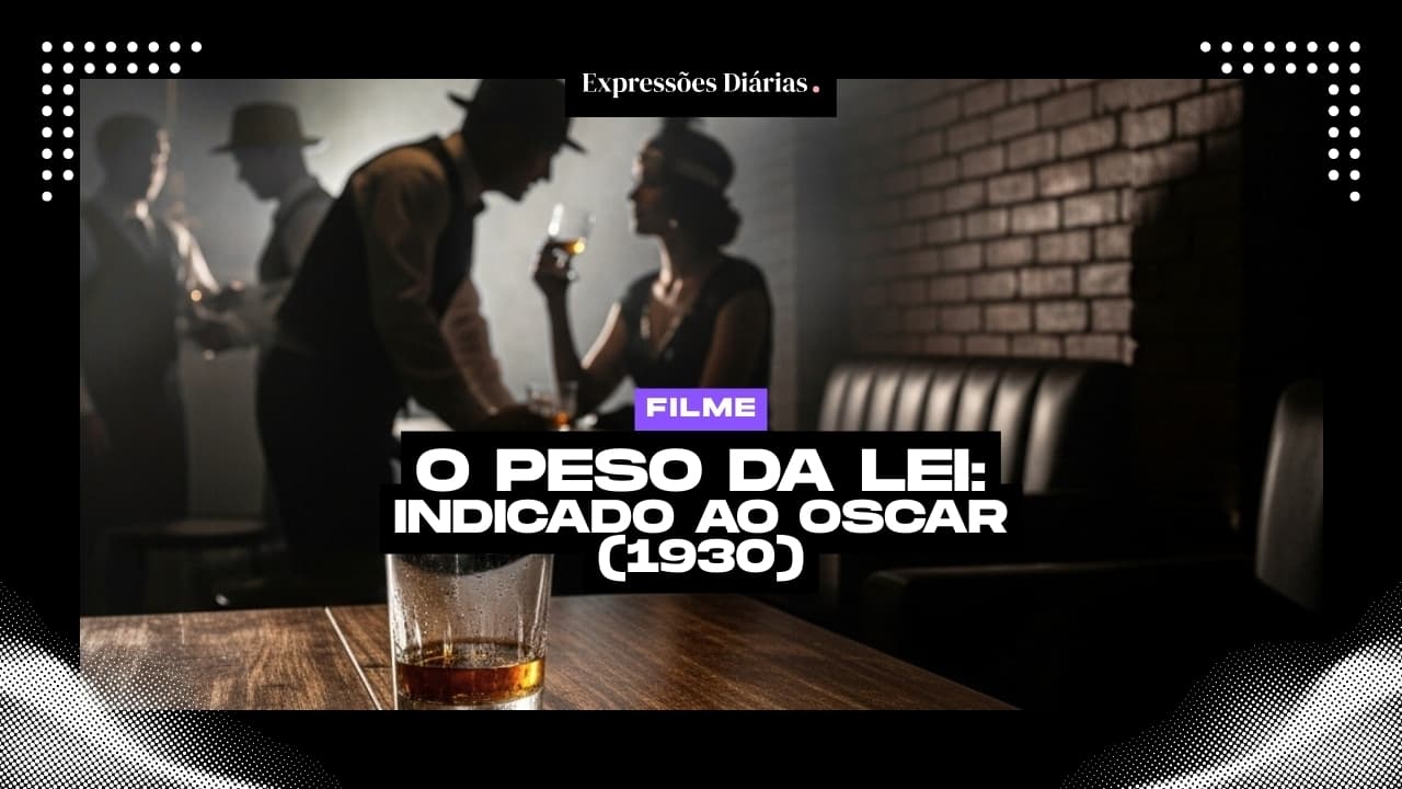 Frases do filme O Peso da Lei